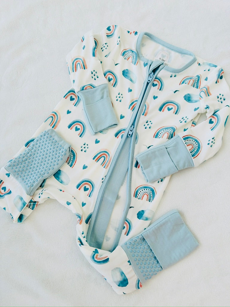 Pijama de Bambu com antiderrapante
