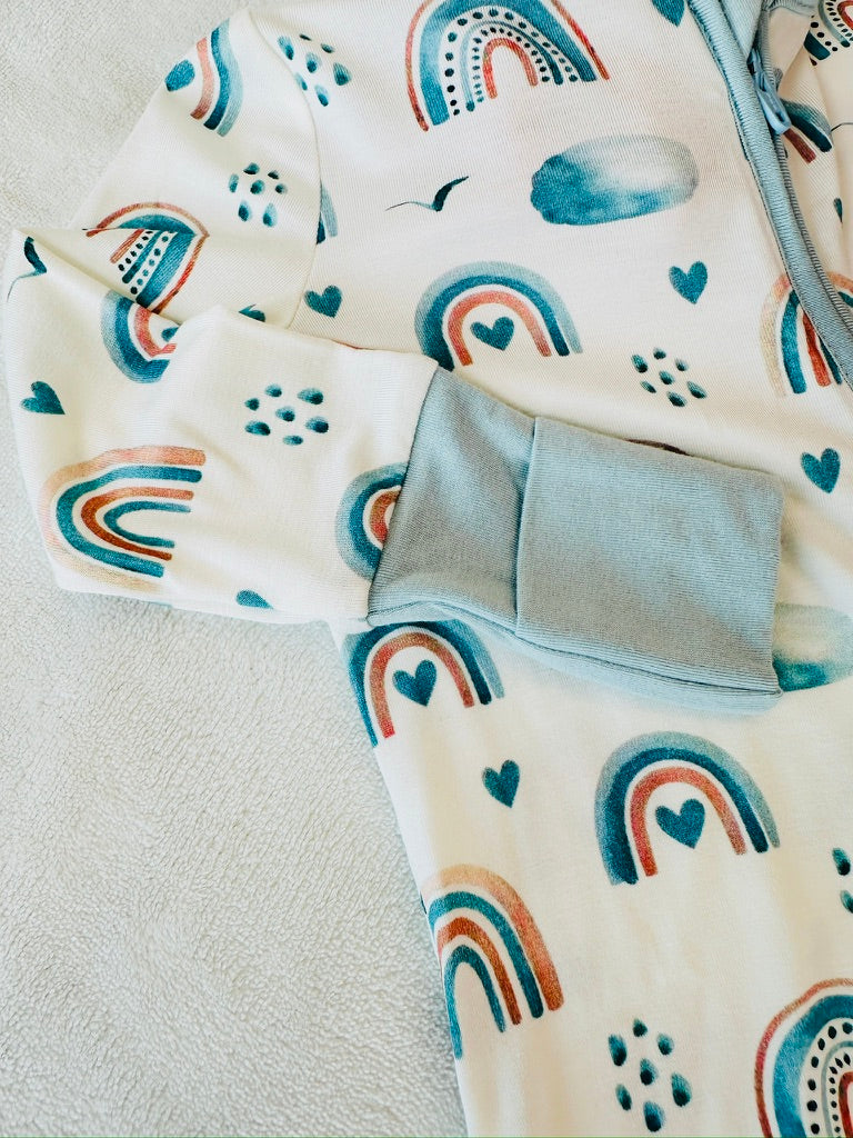 Pijama de Bambu com antiderrapante