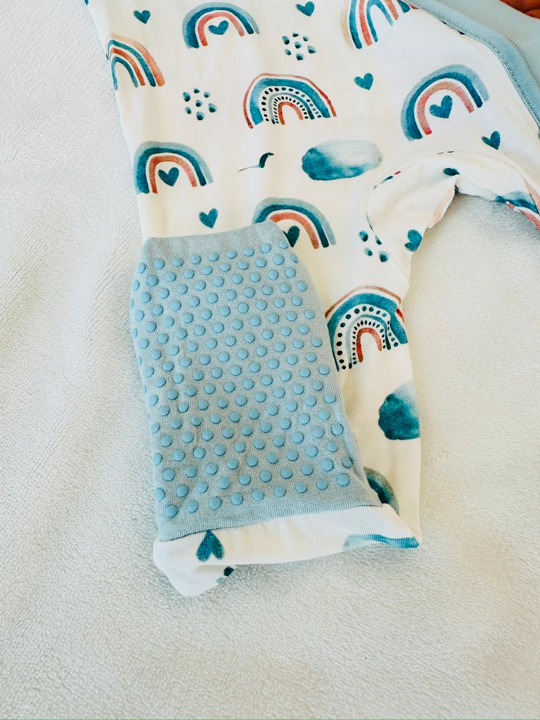Pijama de Bambu com antiderrapante