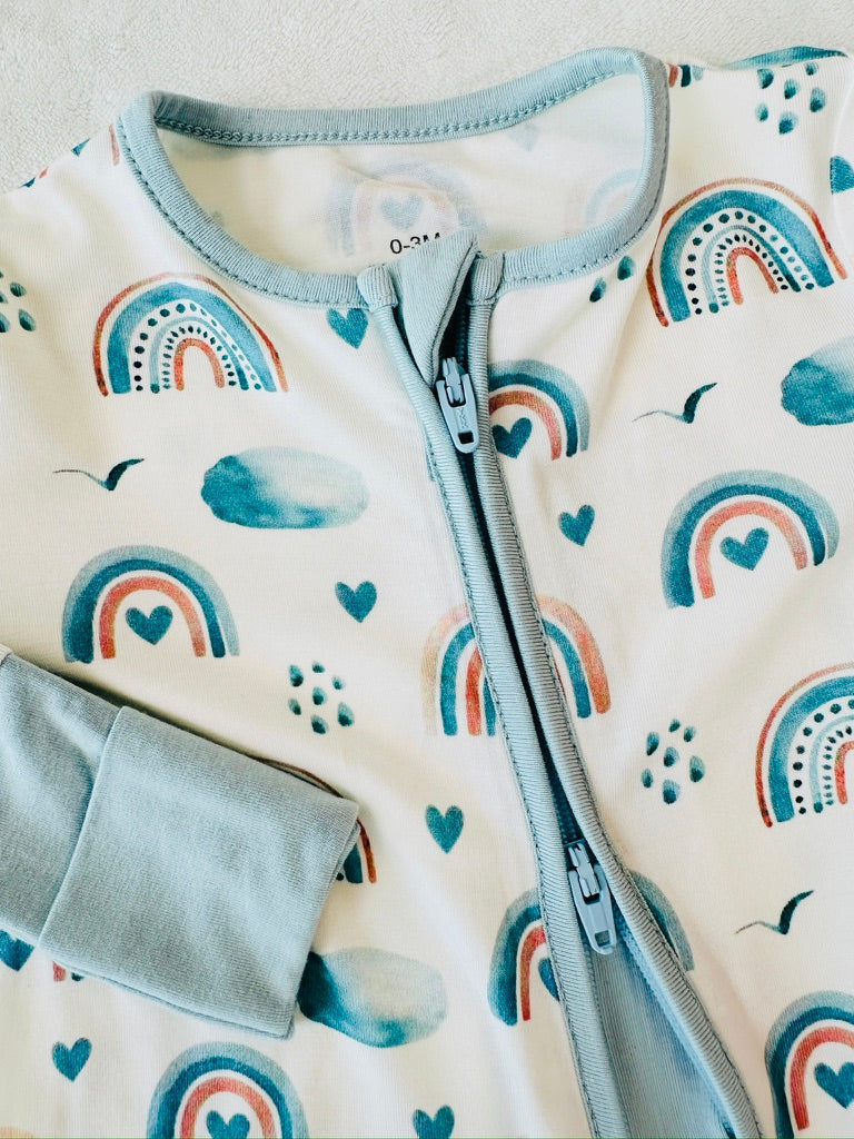 Pijama de Bambu com antiderrapante