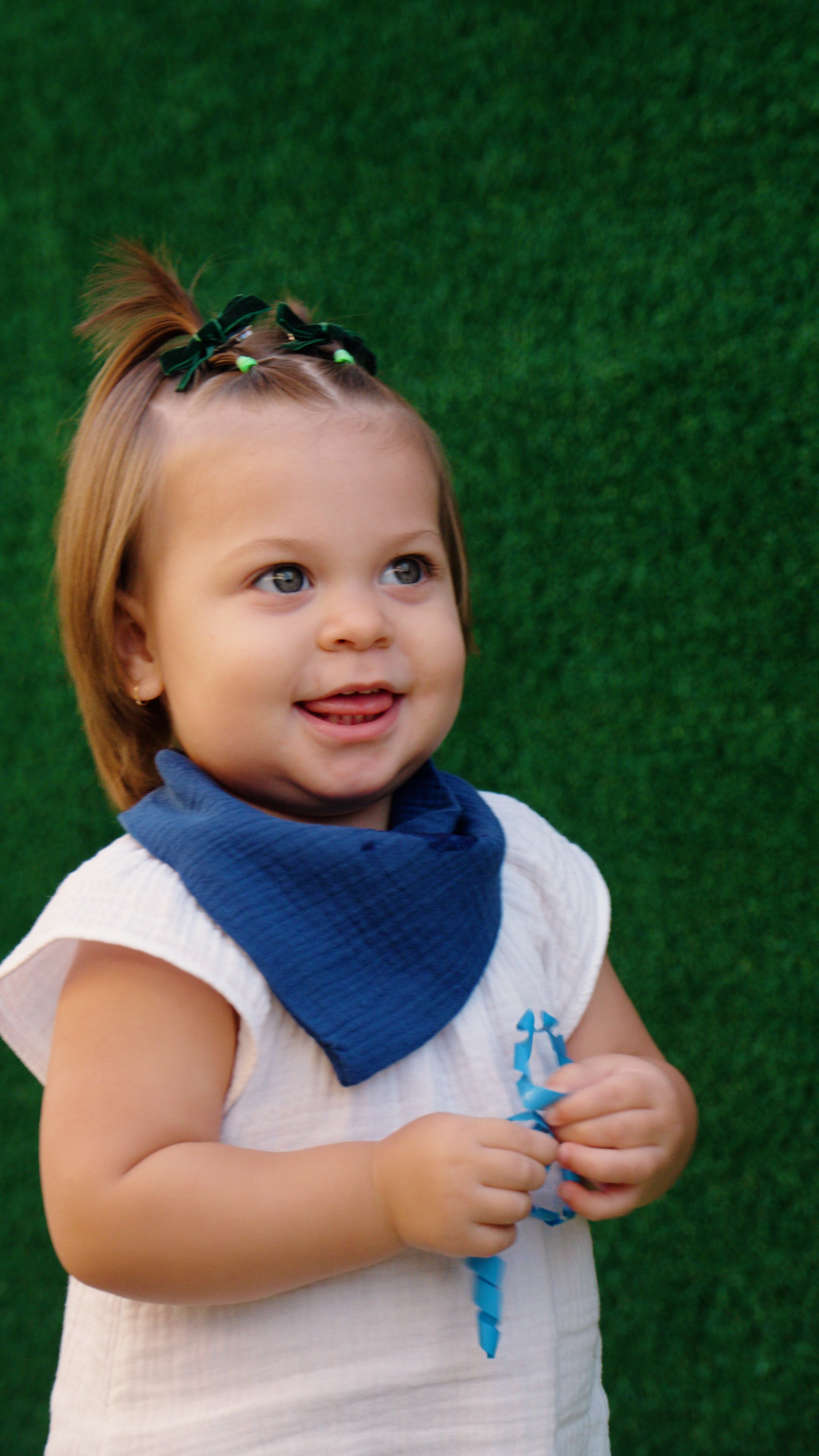 Kit 3 Babadores Bandana Primeira Torcida